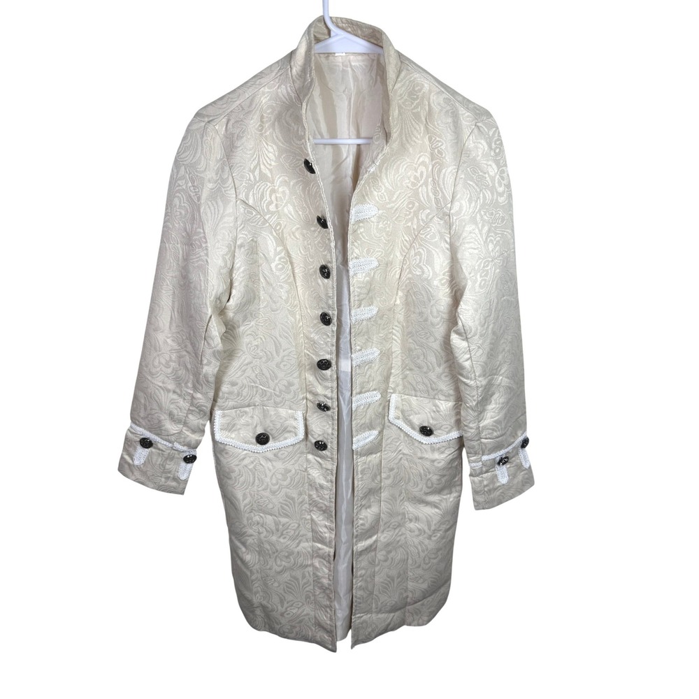 Tailcoat Steampunk Gothic Cosplay Medieval Victorian Coat Long Uniform
